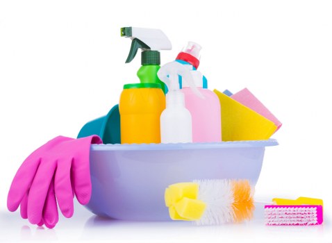 Local cleaning team handling access and finishing touches after renovation