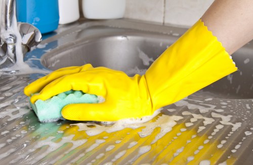Commercial hard floor maintenance for an Outhkensington property