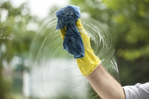 Careful sorting and removal of household items during a local property clearance